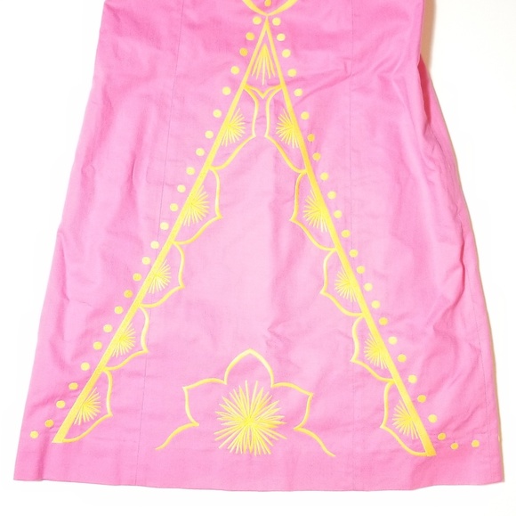 Lilly Pulitzer Bowen Floral Embroidered Dress - Picture 6 of 8